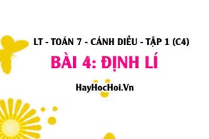 Khái niệm Định lí là gì, cách chứng minh định lí? Toán 7 bài 4 cd1c4